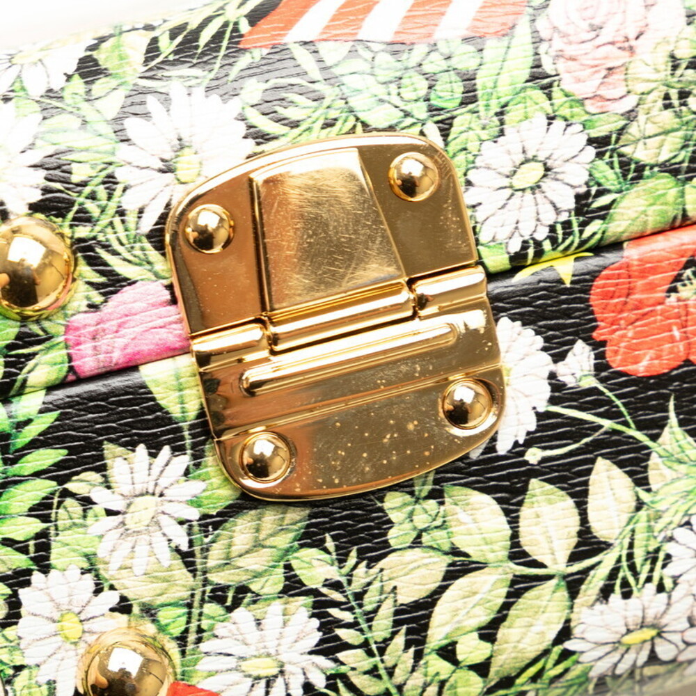 Gucci Yuko Higuchi Trunk Case Shoulder Bag White Multicolor Leather - Picture 6 of 7